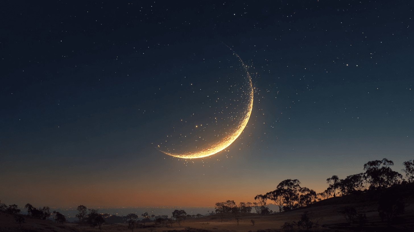 Crescent Moon – Symbol of Night Mode
